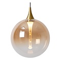 LUCIDE Lucide GISELA - Hanglamp - Ø 61 cm - LED Dimb. - 12x3,5W 2700K - Geschikt voor vide en hoge plafonds - Amber - Premium