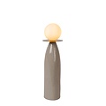 LUCIDE Lucide FIGARO - Table lamp - Ø 12 cm, H 45cm - 1xG9 - Grey