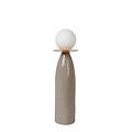 LUCIDE Lucide FIGARO - Table lamp - Ø 12 cm, H 45cm - 1xG9 - Grey