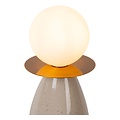 Lucide FIGARO - Lampe de table - Ø 12 cm, H 48 cm - 1xG9 - Gris