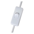 LUCIDE Lucide FIGARO - Lampe de table - Ø 12 cm, H 53,5cm - 1xG9 - Gris