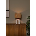 Lucide RONDA - Lampe de table - 1xE27 - Blanc