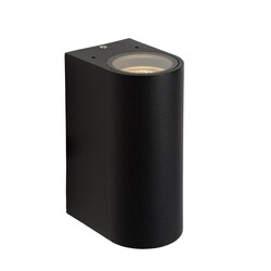 Lucide BOOGY - Wall spot / Wall lamp Indoor/Outdoor - 2xGU10 - IP44 - Black