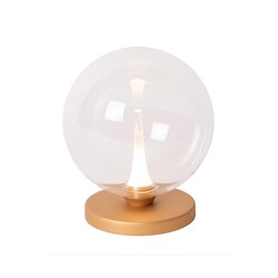 Lucide GISELA - Table lamp - Ø 16 cm - LED Dimb. - 1x5W 2700K - Transparent