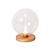 LUCIDE Lucide GISELA - Table lamp - Ø 16 cm - LED Dimb. - 1x5W 2700K - Transparent