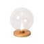 Lucide GISELA - Tafellamp - Ø 16 cm - LED Dimb. - 1x5W 2700K - Transparant