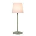 Lucide TYON - Lampe de Table Rechargeable Intérieur/Extérieur - Accu/Batterie - LED Dim. - IP65 - Vert