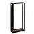 Lucide NARVIK - Lámpara de pie - LED - 1x9,2W 3000K - IP65 - Negro
