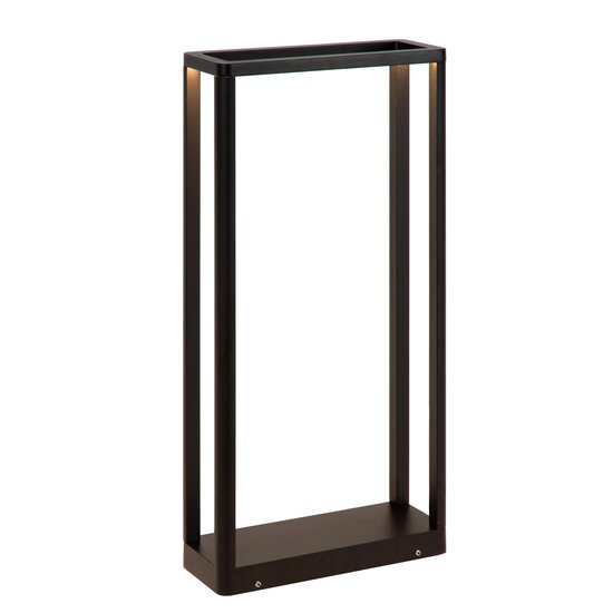 Lucide NARVIK - Sokkellamp - LED - 1x9,2W 3000K - IP65 - Zwart