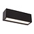 LUCIDE Lucide SUTTON - Wandleuchte - Solarenergie - LED - 1x1,5W 2700K/3000K - IP54 - Tag/Nacht Sensor - Schwarz