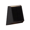 Lucide LUTON - Wall lamp - Solar energy - LED Dimb. - 1x1W 2850K/3150K - IP54 - Day/night sensor - Black
