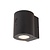 Lucide PERTH - Wall lamp - Solar energy - LED Dimb. - 1x1W 2850K/3150K - IP65 - Day/night sensor - Black
