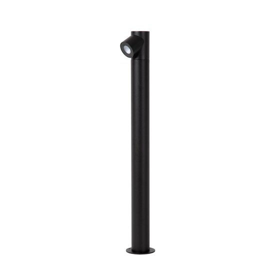 LUCIDE Lucide IBAMBA - Sokkellamp - LED - 1x6W 3000K - IP65 - Zwart