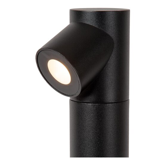 LUCIDE Lucide IBAMBA - Sokkellamp - LED - 1x6W 3000K - IP65 - Zwart