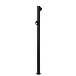 Lucide IBAMBA - Lampe sur pied - LED - 2x6W 3000K - IP65 - Noir