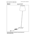 Lucide PENDIO - Floor lamp - 1xE27 - Black