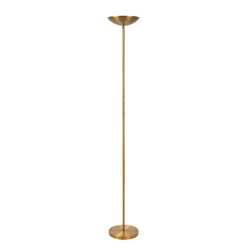 Lucide ZENITH - Stehleuchte - Ø 25,4 cm - LED Dim. - 1x20W 3000K - Mattgold / Messing