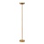 Lucide ZENITH - Vloerlamp - Ø 25,4 cm - LED Dimb. - 1x20W 3000K - Mat Goud / Messing