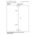 Lucide ZENITH - Floor lamp - LED Dimmable - 1x20W 3000K - Black