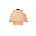LUCIDE Lucide TRIBUTE - Deckenleuchte - Ø 40 cm - 1xE27 - Beige