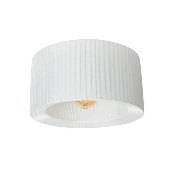 LUCIDE Lucide FOLD - Lámpara de techo - Ø 40 cm - 1xE27 - Blanco