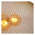 Lucide MESH - Lámpara colgante - Ø 85 cm - 3xE27 - Oro Mate / Latón