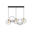 Lucide CIRCLE - Hanglamp - 3xE27 - Zwart