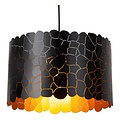 Lucide ALMELO - Pendant lamp - Ø 40 cm - 1xE27 - Black