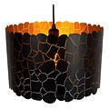 Lucide ALMELO - Pendant lamp - Ø 40 cm - 1xE27 - Black