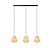 Lucid TRIBUTE - Pendant lamp - 3xE27 - Beige
