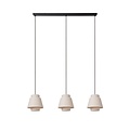 LUCIDE Lucid TRIBUTE - Pendant lamp - 3xE27 - Beige