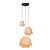 LUCIDE Lucide TRIBUTE - Pendant Lamp - Ø 76 cm - 3xE27 - Suitable for High Ceilings - Beige