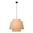 LUCIDE Lucide TRIBUTE - Hanglamp - Ø 60 cm - 1xE27 - Beige