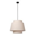 LUCIDE Lucide TRIBUTE - Hanglamp - Ø 60 cm - 1xE27 - Beige