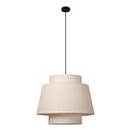 Lucide TRIBUTE - Hanglamp - Ø 60 cm - 1xE27 - Beige