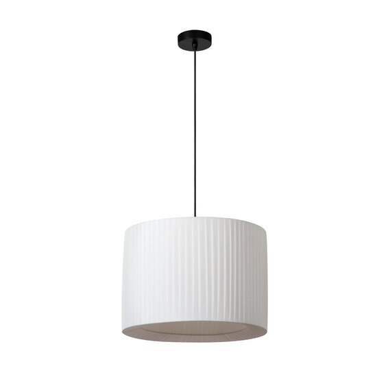 LUCIDE Lucide FOLD - Lámpara colgante - Ø 40 cm - 1xE27 - Blanco