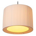 LUCIDE Lucide FOLD - Pendant lamp - Ø 40 cm - 1xE27 - White