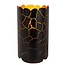 Lucide ALMELO - Lampe à poser - Ø 15 cm - 1xE27 - Noir