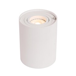 Lucide TUBE - Tischleuchte - Ø 9,6 cm - LED 3 StepDim - GU10 - 1x5W 2600K/2800K - Weiß