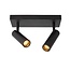 LUCIDE Lucide GRADO - Ceiling spotlight - 2xGU10 (MR11) - Black