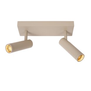 Lucide GRADO - Spot Plafonnier - 2xGU10 (MR11) - Taupe