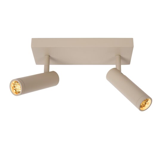 Lucide GRADO - Spot de plafond - 2xGU10 (MR11) - Taupe