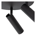 Lucide GRADO - Spot de plafond - Ø 25 cm - 3xGU10 (MR11) - Noir