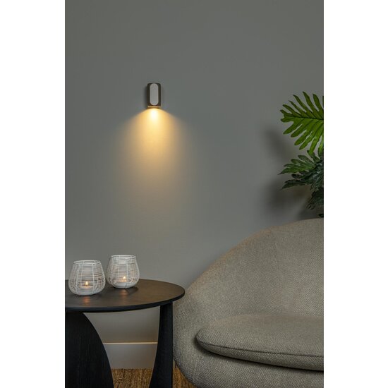Lucide BRAGA - Wandleuchte - 1xGU10 - Kaffee