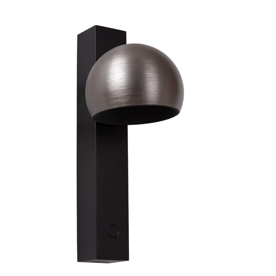 LUCIDE Lucide ESFERA - Wandlamp - LED Dimb. - 1x9W 2700K - Grijs ijzer - Premium