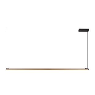 Lucide BRAGA - Lámpara colgante - LED regulable - CCT - 1x36W 2700K/4000K - Café