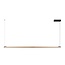 Lucide BRAGA - Hanglamp - LED Dimb. - CCT - 1x36W 2700K/4000K - Koffie