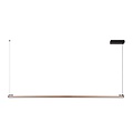 LUCIDE Lucide BRAGA - Lámpara colgante - LED regulable - CCT - 1x36W 2700K/4000K - Café