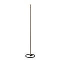 LUCIDE Lucide BRAGA – Stehleuchte – Ø 30 cm – LED dimmbar – Farbtemperatur: 1 x 22 W, 2700 K/4000 K – Kaffeebraun