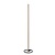 Lucide BRAGA - Floor lamp - Ø 30 cm - LED Dim. - CCT - 1x22W 2700K/4000K - Coffee